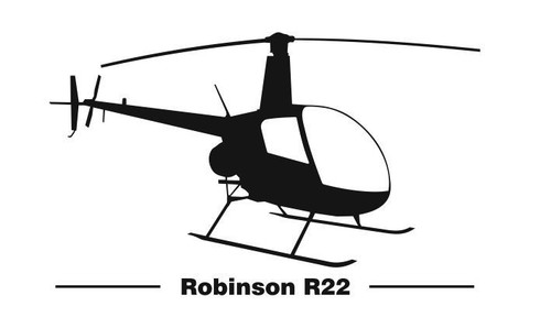 Robinson r22 sticker - robinson,