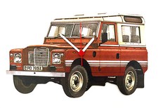 Land Rover Defender County III Clock - Land Rover Defenders Land Rovers - WT26-C
