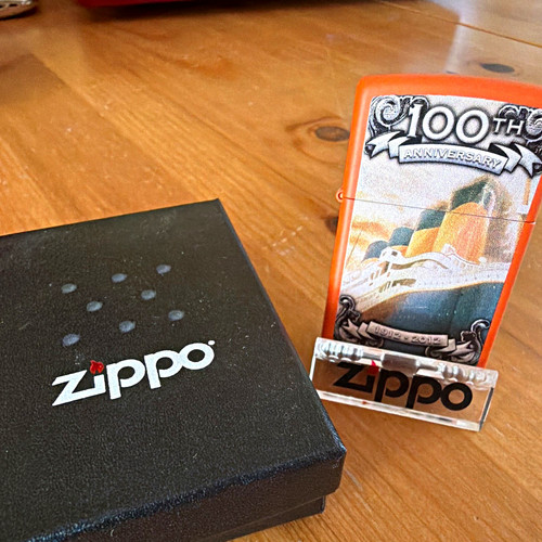 Zippo titanic 100th - titanic,