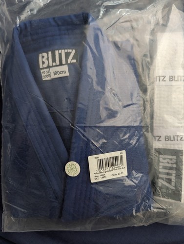 Blitz 100cm 10oz blue judo - blitz,
