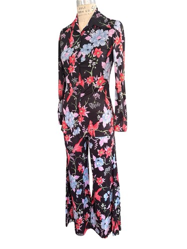 Vintage 1970 floral birds - 1970’s,