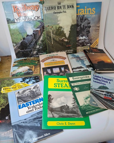 12x railway book bundle - 12x,