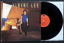Albert Lee Hand Signed Vinyl Record Album LP Eric Clapton Guitar Original 1982