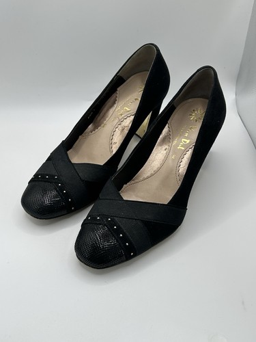 Van dal women black suede - women's,