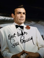 Sean Connery Signed Autograph