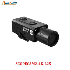 Runcam Scope Cam 2 4K Camera - Digital Zoom, Customized Crosshairs, IP64 Waterpr