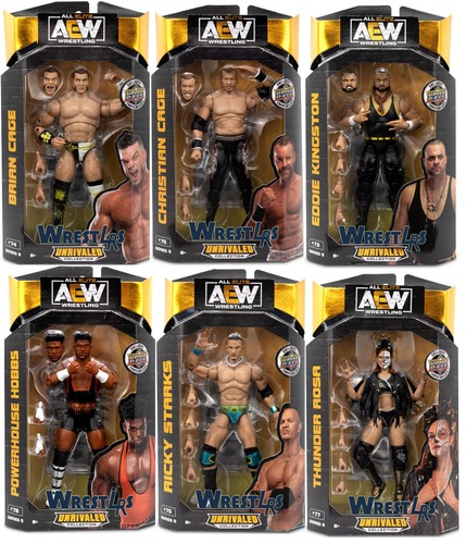 Aew unrivaled figures - aew,