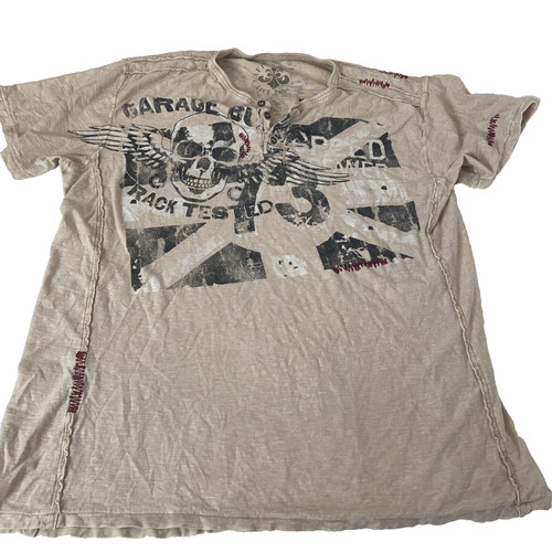 Affliction mens 2xl live fast - live,
