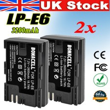 2x LP-E6 Battery for Canon EOS