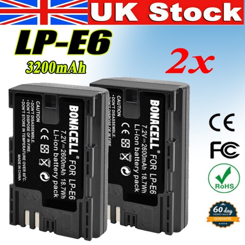 Battery for canon eos - lp-e6,