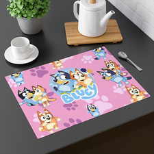 Placemat Easy Wipe Clean MDF Table Place Mat For Kids Children Boys and Girls