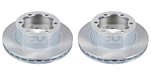 Rear brake disc pcs - pcs, febi