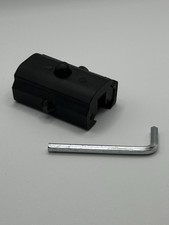 Black Bipod Adaptor Fit for 20mm Picatinny/Weaver Rail..