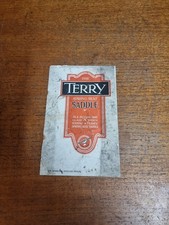The Terry Spring Seat Saddle Motorcycle Cycle Catologue Brochure