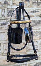 NEW Driving bridle black