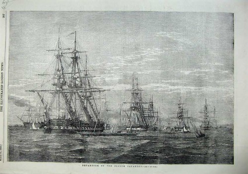 Original old antique print - original,
