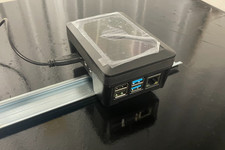 Raspberry Pi 4 8GB in DIN Rail