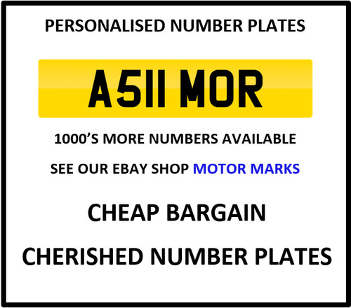 Ashmor private number plate - private,