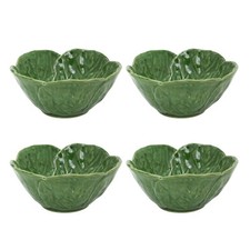 Set of Green Leaf Bowls |