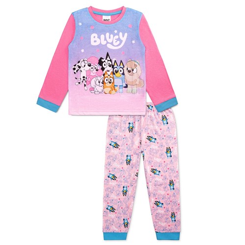Bluey girls pyjamas set soft - girls,