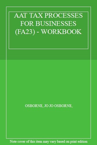 Aat tax processes for - aat,