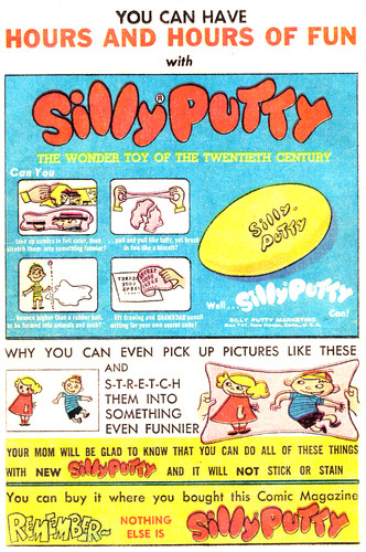 Vintage silly putty toy - silly,