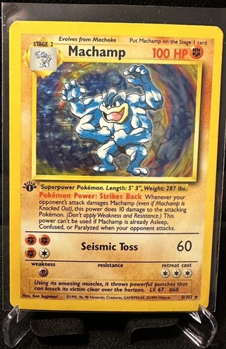 Pokémon tcg machamp - pokémon, base