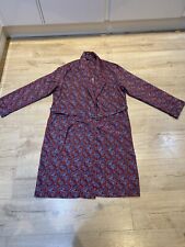 Vintage Tootal, Burgundy Blue