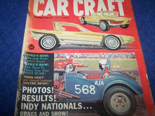 Car craft magazine rat - craft, magazine,rat