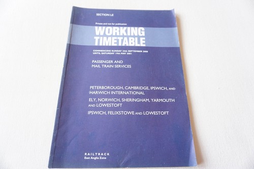 2000 railtrack railway - 2000, working