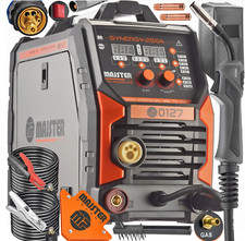MIG MAG MMA TIG Welder 250A Gas/Gasless Multi-Function Welding Synergy Machine