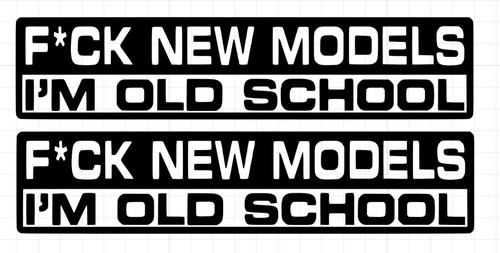 New models m old school - f*ck,
