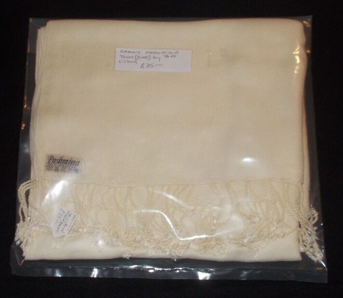 Pashmina scarfs cream - cream, /