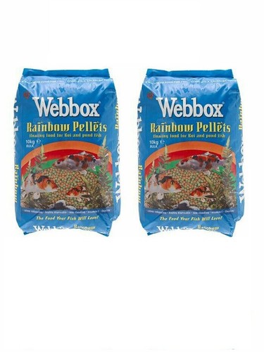 Pond fish food 10kg webbox - food,