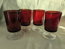 Luminarc Cavalier ruby red