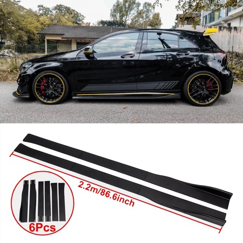 Gloss side skirts - 86.6'',
