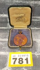 Antique Bronze Shooting Medal