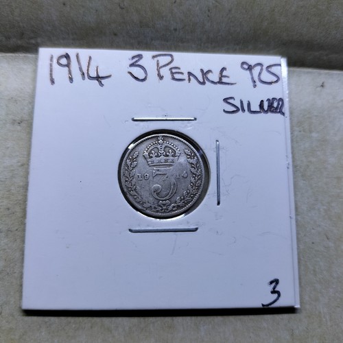 1914 king george - v, silver