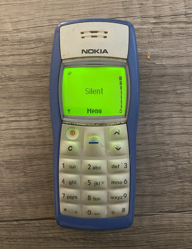 Nokia 1100 blue grey bar - 1100, blue/grey