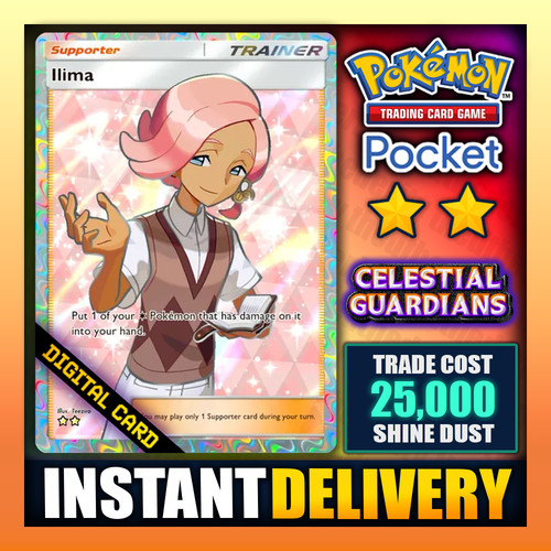 Pokemon tcg pocket ilima - pokemon,