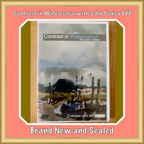 Contrast watercolour with - ,