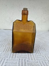 Vintage Amber Glass E. C