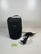 Nicky Clarke Heated Rollers Travel Case  Dual Voltage Use Home/Abroad & 11 Clips