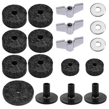 18Pcs Cymbal Drum Sleeves Felt