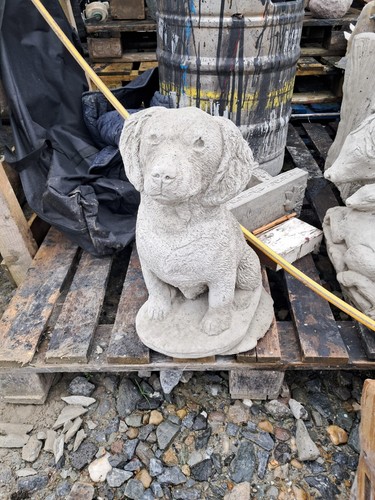Springer concrete ornament - concrete,