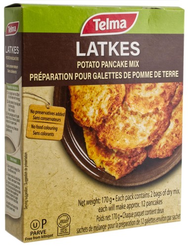 Telma latkes potato pancake - potato,