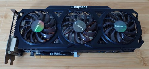 Used gigabyte amd r9 270x - used,