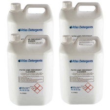 4 x 5 Lt Path Patio Decking Cleaner  Mould Algae Moss Black Mould Drive