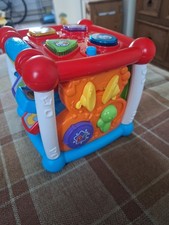 VTech Busy Learners Activity Cube Musical Alphabet Numbers Educational Cube.