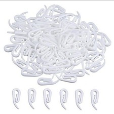 50 CURTAIN HOOKS FOR RING